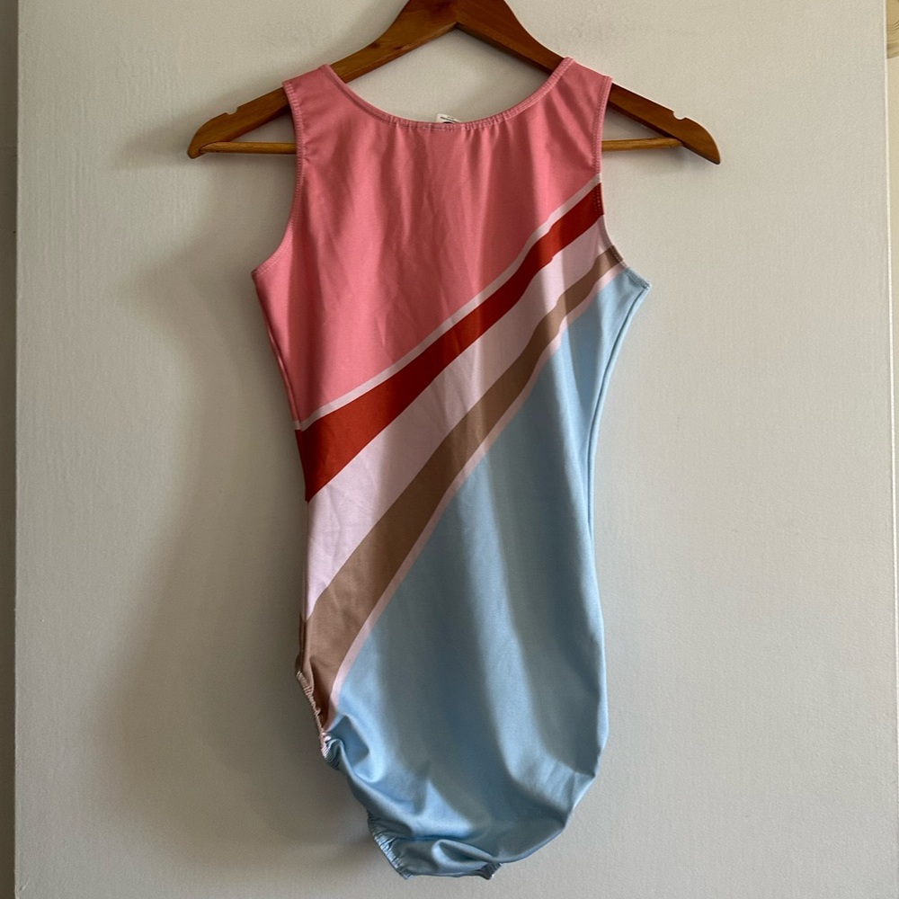 Rosehound Apparel Pink/Blue Fun One Piece Swimsuit size XS EUC - Picture 4 of 8